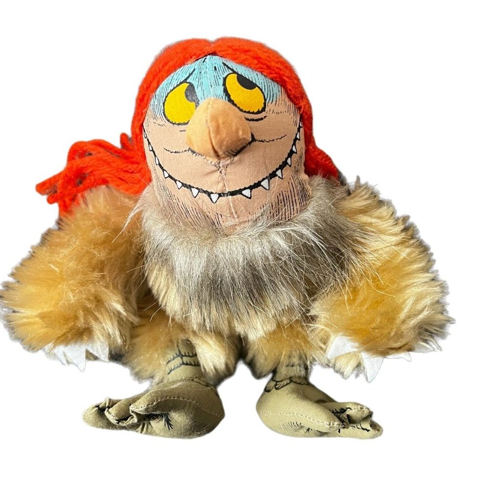 Where the Wild Things Are Vintage Sipi Stuffed Toy Maurice Sendak Vintage Plush